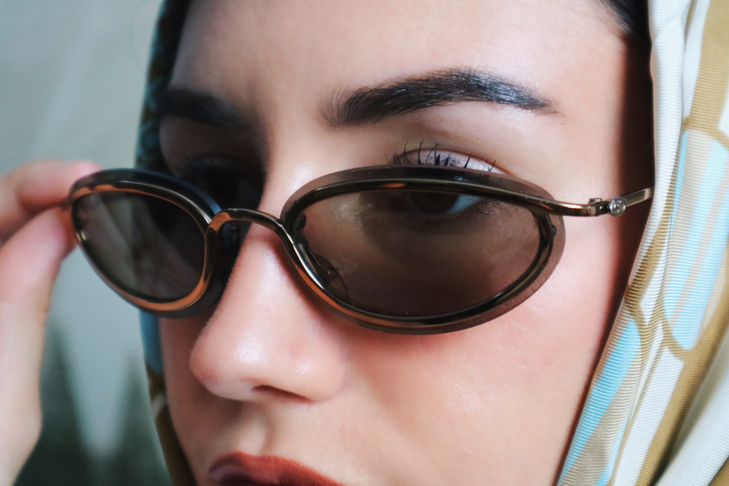 Rare Vintage Christian Dior CD 2038 cat eye sunglasses made in Austria 90's